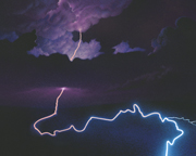 Drilled Cloud Painting