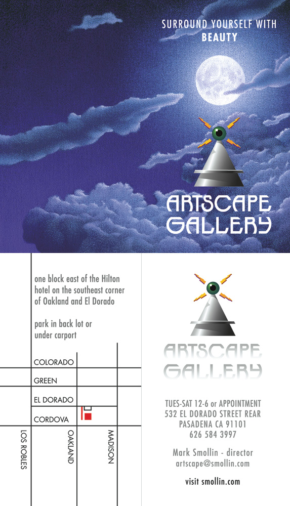 ArtScapE Gallery Business Card Design