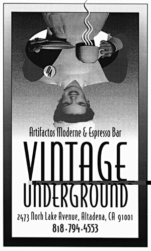Vintage Underground Business Card Design
