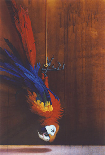 DEAD PARROT illustration by Mark Smollin