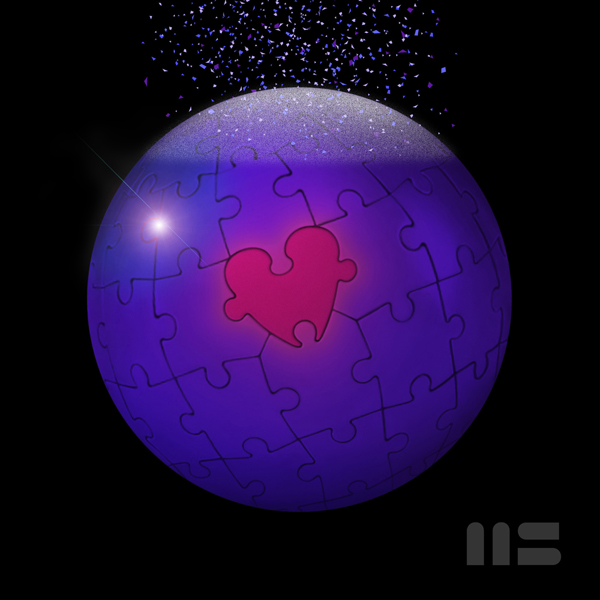 Global Love Holiday Card Design