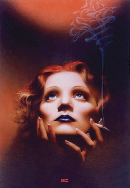 Marlene Dietrich Portrait by Mark Smollin