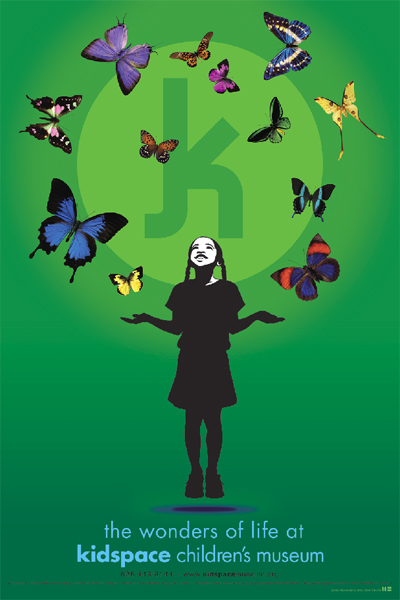 Kidspace Children's Museum Spring Poster