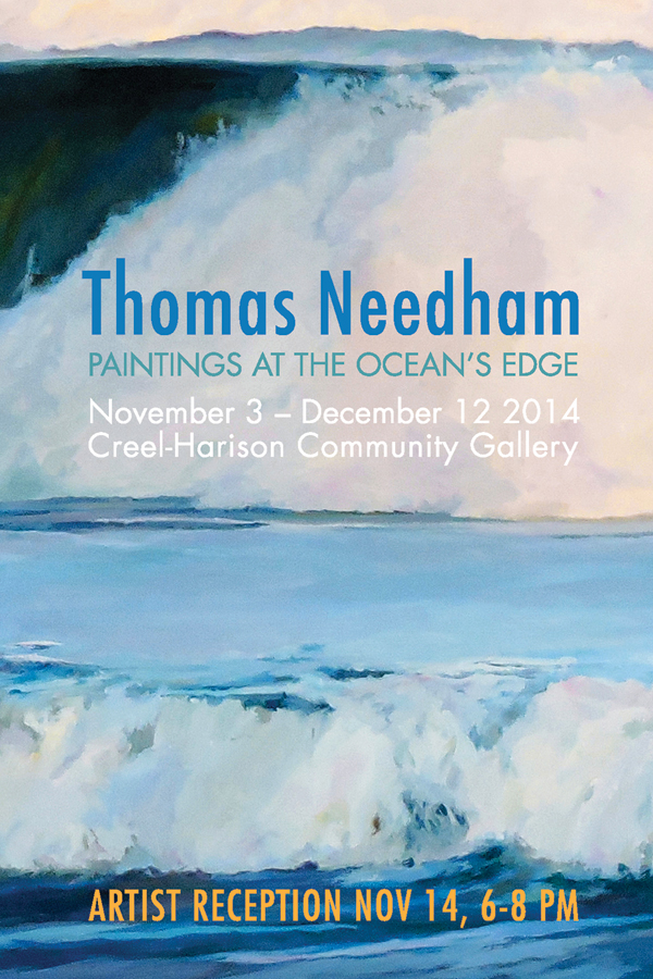 Thomas Needham Exhibition Mailer Design by Mark Smollin