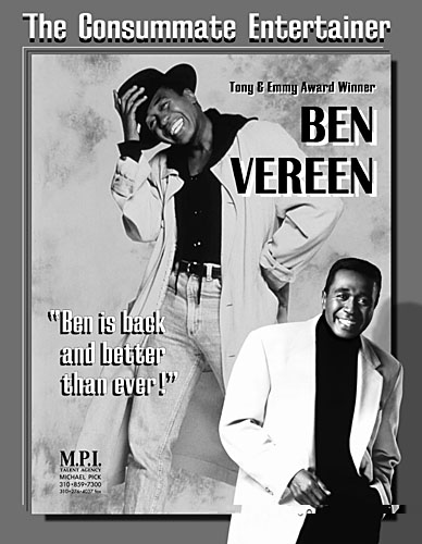 Ben Vereen Promotional Poster by Mark Smollin