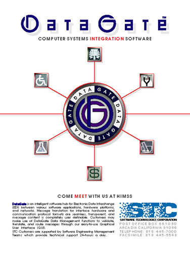 DataGate Software Print Ad by Mark Smollin