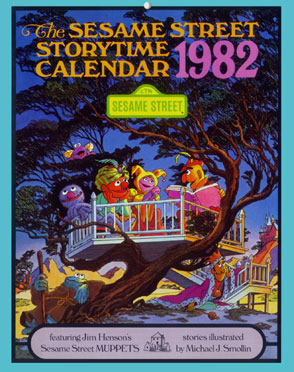1982 Sesame Street Calendar