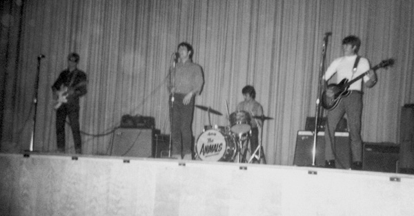 Eric Burdon And The Animals Play Staples High School 1966, © 1966 Ellen Sandhaus