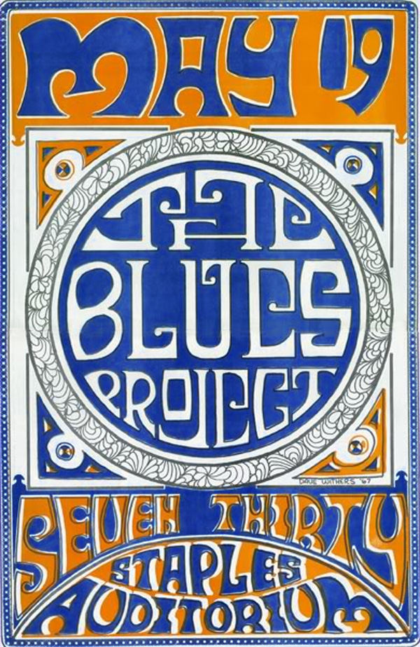Staples Blues Project Poster by Dick Sandhaus